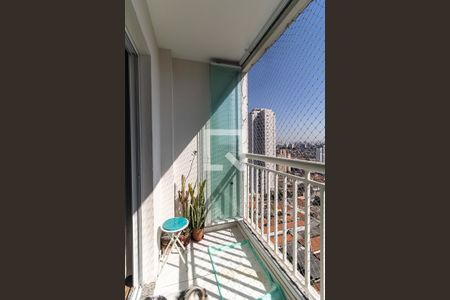 Varanda da Sala de apartamento à venda com 2 quartos, 52m² em Vila Vera, São Paulo