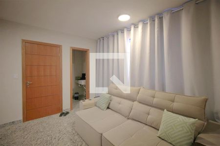 Sala de apartamento à venda com 2 quartos, 55m² em Serra, Belo Horizonte