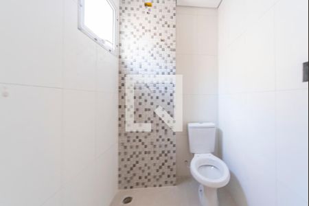 Banheiro  de apartamento à venda com 2 quartos, 115m² em Vila Valparaíso, Santo André