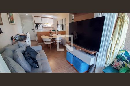 Sala de apartamento à venda com 2 quartos, 48m² em Santa Maria, Osasco