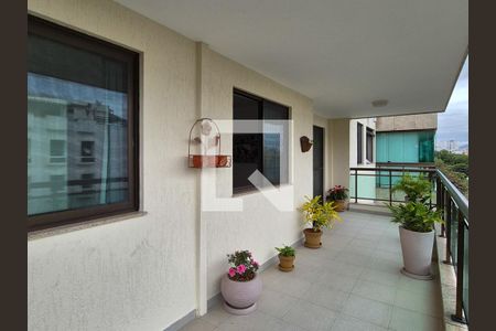 Varanda de apartamento à venda com 3 quartos, 113m² em Recreio dos Bandeirantes, Rio de Janeiro