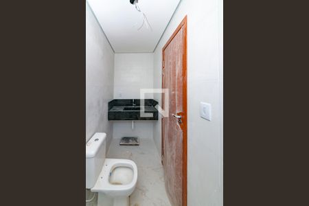 Banheiro da Suíte de apartamento à venda com 3 quartos, 90m² em Barreiro, Belo Horizonte