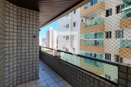 Sacada de apartamento para alugar com 1 quarto, 75m² em Vila Tupi, Praia Grande