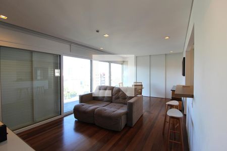 Sala de apartamento à venda com 1 quarto, 85m² em Vila Olímpia, São Paulo