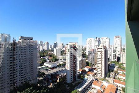 Vista da Varanda de apartamento à venda com 1 quarto, 85m² em Vila Olímpia, São Paulo