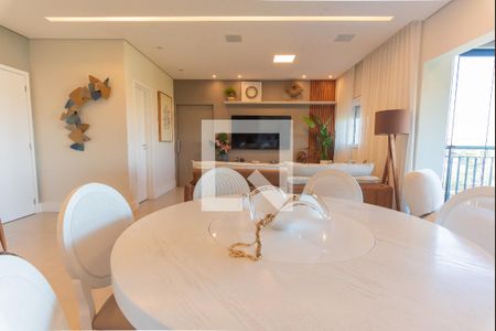 Sala de apartamento para alugar com 3 quartos, 130m² em Swiss Park, Campinas