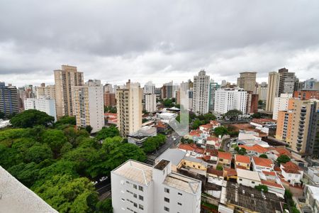 Sala - Vista de apartamento à venda com 3 quartos, 100m² em Cambuí, Campinas