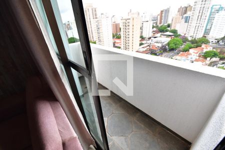 Sala - Sacada de apartamento à venda com 3 quartos, 100m² em Cambuí, Campinas