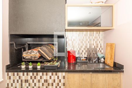 Varanda Gourmet de apartamento à venda com 3 quartos, 160m² em Vila Gomes Cardim, São Paulo