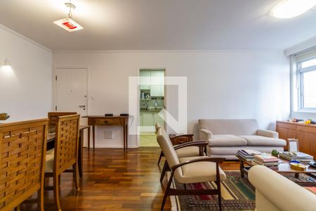 Sala de apartamento à venda com 1 quarto, 105m² em Jardim Paulista, São Paulo