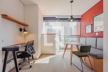 Varanda de apartamento para alugar com 1 quarto, 30m² em Pinheiros, São Paulo