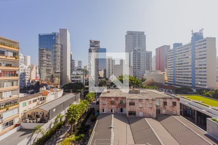 Vista da Varanda de apartamento para alugar com 1 quarto, 30m² em Pinheiros, São Paulo