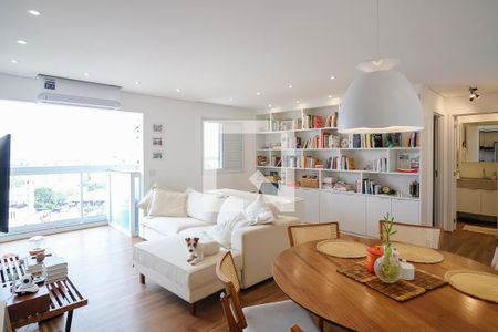 Sala de apartamento à venda com 1 quarto, 58m² em Rudge Ramos, São Bernardo do Campo