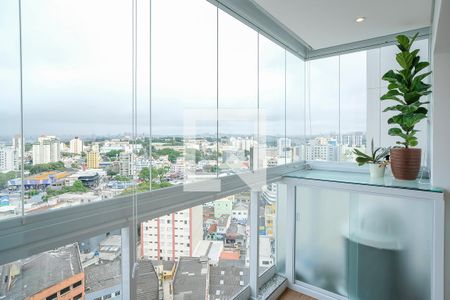 Varanda Sala de apartamento à venda com 1 quarto, 58m² em Rudge Ramos, São Bernardo do Campo