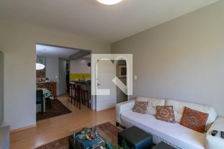 Sala de apartamento à venda com 4 quartos, 125m² em Santo Antônio, Belo Horizonte