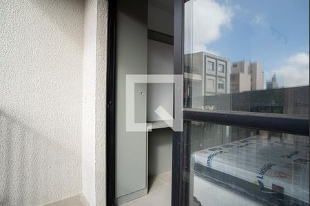 Varanda da Sala/Quarto de kitnet/studio para alugar com 1 quarto, 19m² em Bela Vista, São Paulo