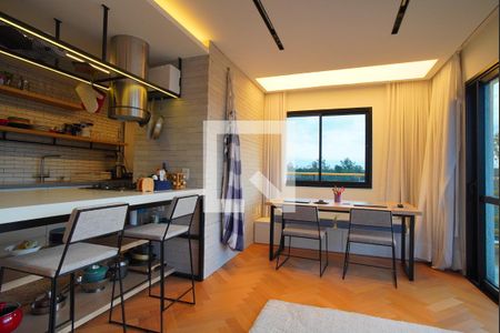 Sala de apartamento para alugar com 1 quarto, 70m² em Jardim do Salso, Porto Alegre