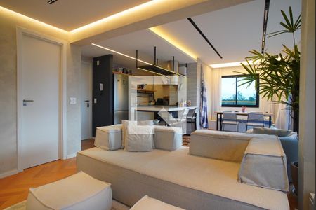 Sala de apartamento para alugar com 1 quarto, 72m² em Jardim do Salso, Porto Alegre