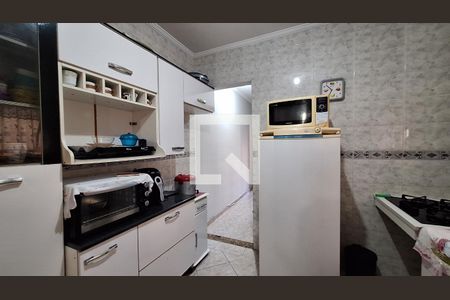 Cozinha de apartamento para alugar com 1 quarto, 56m² em Cidade Ocian, Praia Grande