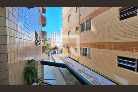 Vista da Varanda de apartamento para alugar com 1 quarto, 56m² em Cidade Ocian, Praia Grande