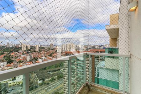 Varanda da Suíte de apartamento à venda com 1 quarto, 59m² em Santo Amaro, São Paulo