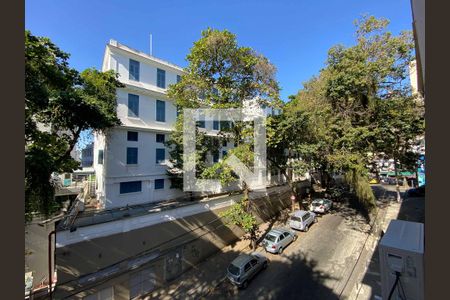 Vista de kitnet/studio para alugar com 1 quarto, 45m² em Glória, Rio de Janeiro