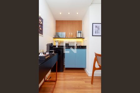 Sala de apartamento à venda com 1 quarto, 45m² em Brooklin Paulista, São Paulo