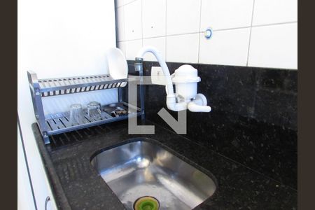 Cozinha - Torneira de apartamento à venda com 2 quartos, 60m² em Chácara Agrindus, Taboão da Serra