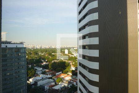 Vista da Varanda de apartamento para alugar com 1 quarto, 30m² em Pinheiros, São Paulo
