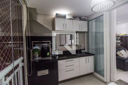 Varanda gourmet de apartamento à venda com 2 quartos, 73m² em Centro de Apoio I (alphaville), Santana de Parnaíba