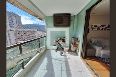 Varanda de apartamento à venda com 2 quartos, 90m² em Laranjeiras, Rio de Janeiro