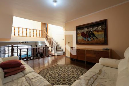 Sala de estar de casa à venda com 3 quartos, 360m² em Jardim Primavera, São Paulo
