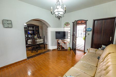 Sala de casa à venda com 5 quartos, 422m² em Santa Branca, Belo Horizonte