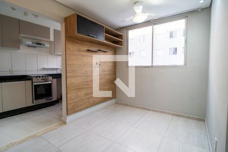 Sala de apartamento para alugar com 2 quartos, 46m² em Jardim Mirante dos Ovnis, Votorantim