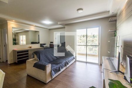 Sala de apartamento à venda com 2 quartos, 73m² em Jardim Tupanci, Barueri