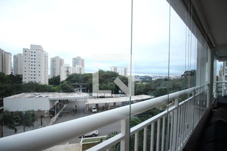Vista da Sacada de apartamento à venda com 3 quartos, 177m² em Jardim Monte Kemel, São Paulo