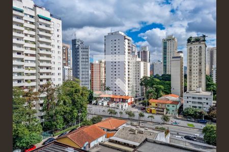 Vista da Varanda do Quarto de apartamento à venda com 2 quartos, 47m² em Campo Belo, São Paulo