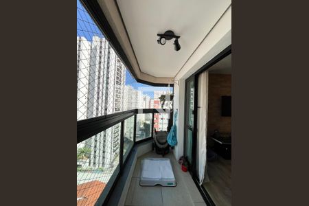 Varanda da Sala de apartamento à venda com 2 quartos, 67m² em Vila Clementino, São Paulo