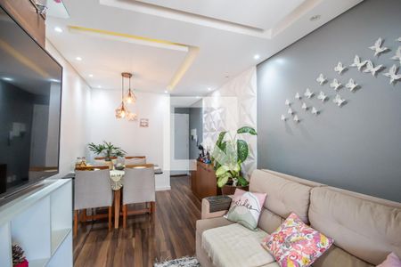 Sala de apartamento à venda com 2 quartos, 48m² em Santa Maria, Osasco