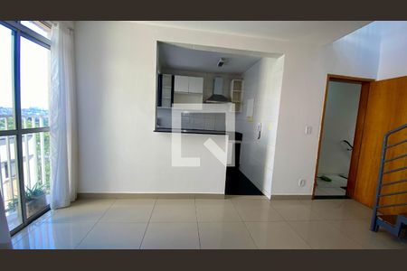 Sala de apartamento à venda com 3 quartos, 120m² em Cinquentenario, Belo Horizonte