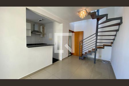 Sala de apartamento à venda com 3 quartos, 120m² em Cinquentenario, Belo Horizonte