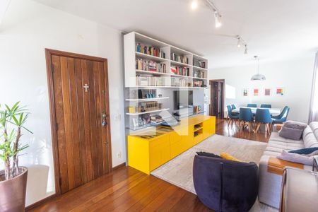 Sala de apartamento à venda com 4 quartos, 140m² em São Jorge, Belo Horizonte