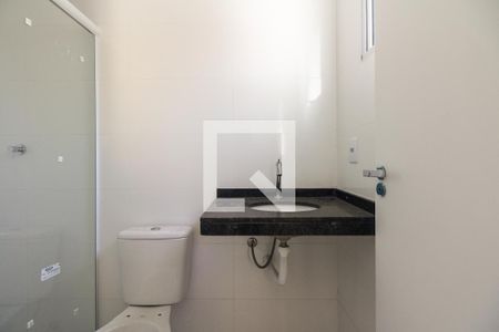 Banheiro Suíte 1 de apartamento à venda com 2 quartos, 36m² em Cidade Mãe do Céu, São Paulo