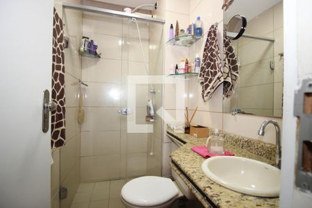 Banheiro da Suíte de apartamento para alugar com 1 quarto, 43m² em Qrsw 1, Brasília