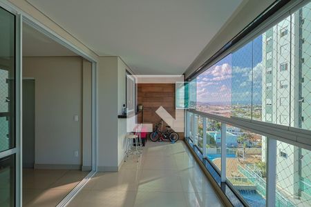 Varanda de apartamento à venda com 4 quartos, 148m² em Maria Virgínia, Belo Horizonte