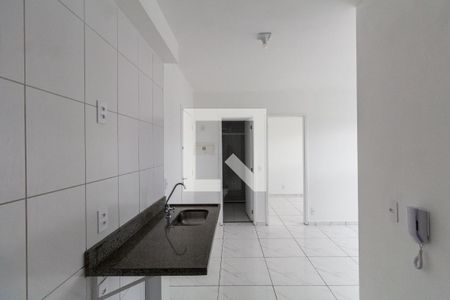 Cozinha e Área de Serviço de apartamento para alugar com 2 quartos, 33m² em Vila Pierina, São Paulo