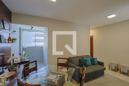 Sala de apartamento à venda com 2 quartos, 60m² em Centro, Belo Horizonte