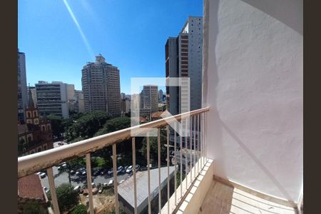 Varanda de apartamento à venda com 3 quartos, 80m² em Centro, Belo Horizonte