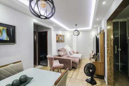 Sala de apartamento para alugar com 2 quartos, 70m² em Cosmorama, Mesquita