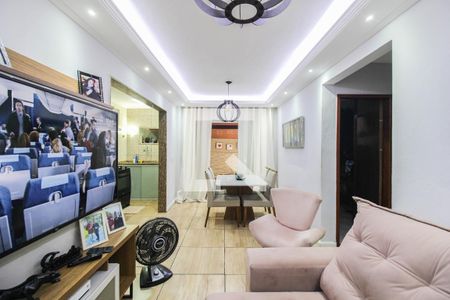 Sala de apartamento para alugar com 2 quartos, 70m² em Cosmorama, Mesquita